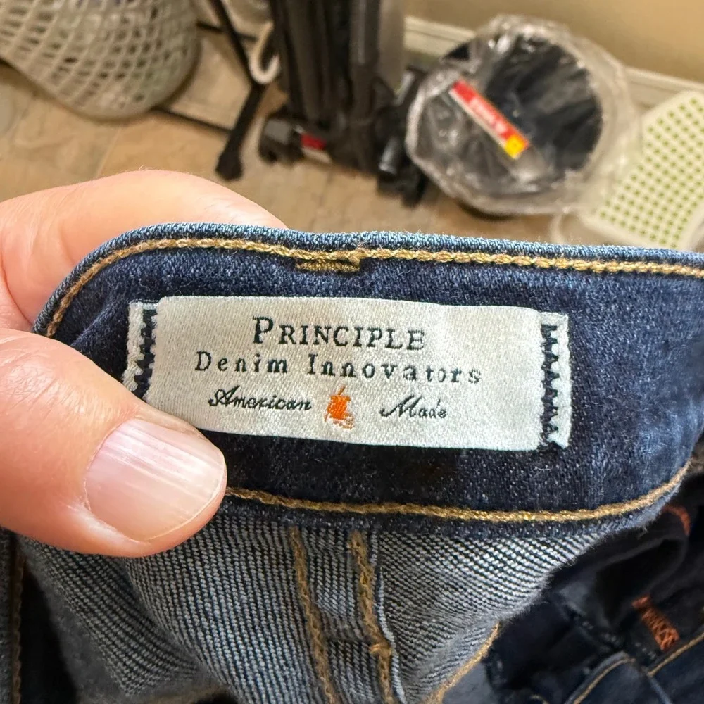 Principle Denim Innovators Jeans‎ Women's Size 25 Dark Wash American Made